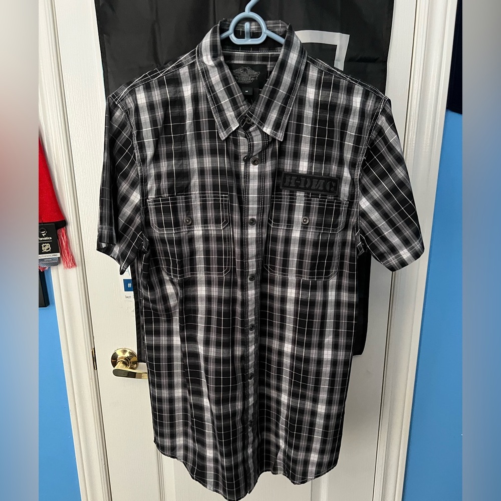 Harley Davidson Slim Fit Button-Up Shirt, new with tags